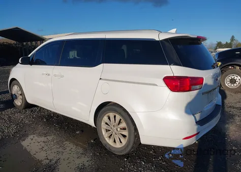 2016 Kia Sedona Ex z USA, uszkodzony, nr VIN KNDMC5C14G6108364